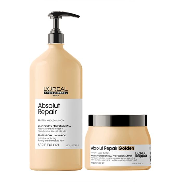 Serie Expert Absolut Repair Shampoo 1500ml & Masque 500ml by L'Oréal Professionnel