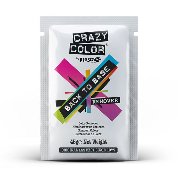 Crazy Color  Back to Base Hair Colour Remover  45g