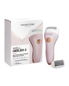 MAGNITONE Well Heeled 2 Rechargeable Express Pedicure System Pink
