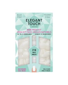 Elegant Touch False Nails Oval Bare Bumper Kit