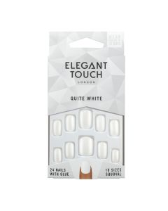 Elegant Touch False Nails Quite White