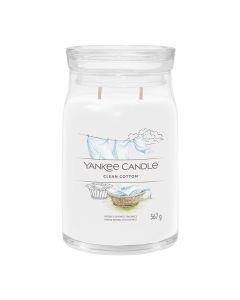Yankee Candle Signature Clean Cotton Large Jar Candle