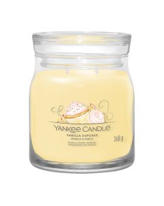 Yankee Candle Signature Vanilla Cupcake Medium Jar Candle
