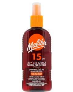 Malibu SPF15 Dry Oil Spray 200ml