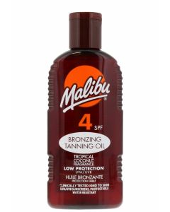 Malibu SPF4 Bronzing Tanning Oil 200ml