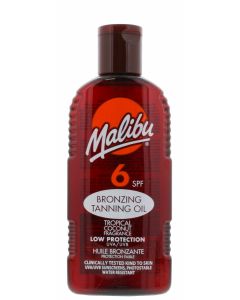 Malibu SPF 6 Bronzing Tanning Oil 200ml