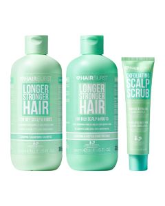 Hairburst Oily Scalp and Roots Hair Bundle