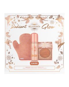Bellamianta Radiant Glow Tanning Gift Set Dark