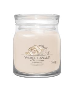 Yankee Candle Signature Warm Cashmere Medium Jar Candle