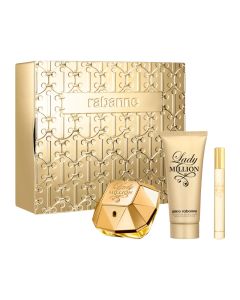 Paco Rabanne Lady Million 80ml Eau De Parfum Gift Set