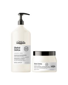 Serie Expert METAL DETOX Shampoo 1500ml & Masque 500ml by L’Oréal Professionnel