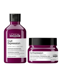Serie Expert Curl Expression Moisture Shampoo 300ml & Masque 250ml by L’Oréal Professionnel