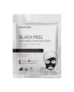 BEAUTYPRO Black Peel Charcoal Mask 3 x 7ml