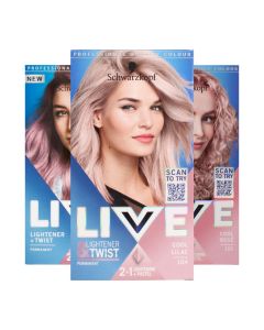 Schwarzkopf LIVE Lightener & Twist Permanent Hair Dye